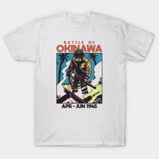 Battle of Okinawa - WW2 Japanese War T-Shirt